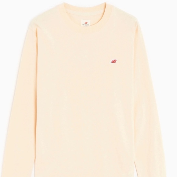 New Balance Other - NEW New Balance Made In USA Long Sleeve Core Mens T Shirt Macademia MT21542-MCU